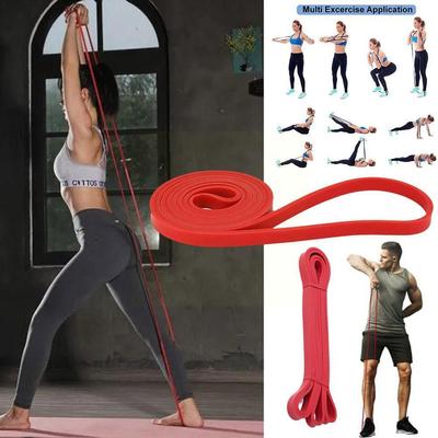 Fitness odporové gumy Elastické expandéry Sportovní Červené Silové Jóga Příslušenství Napětí Cvičení Posilovací vybavení