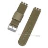 Cinturino da Polso in Pelle di Nylon per Orologi SWATCH Serie Cinturino di Ricambio in Tela 17mm 19mm 20mm Cinturino da Polso Uomo Donna Accessori Braccialetto