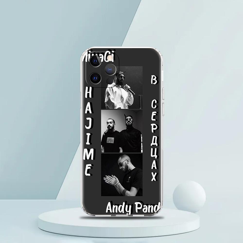 Hajime MiyaGi Andy Phone Case for iPhone 16 15 14 13 12 Pro Max Transparent TPU for iPhone 11 Pro Max 7 8 Plus XS XR Shell Capas