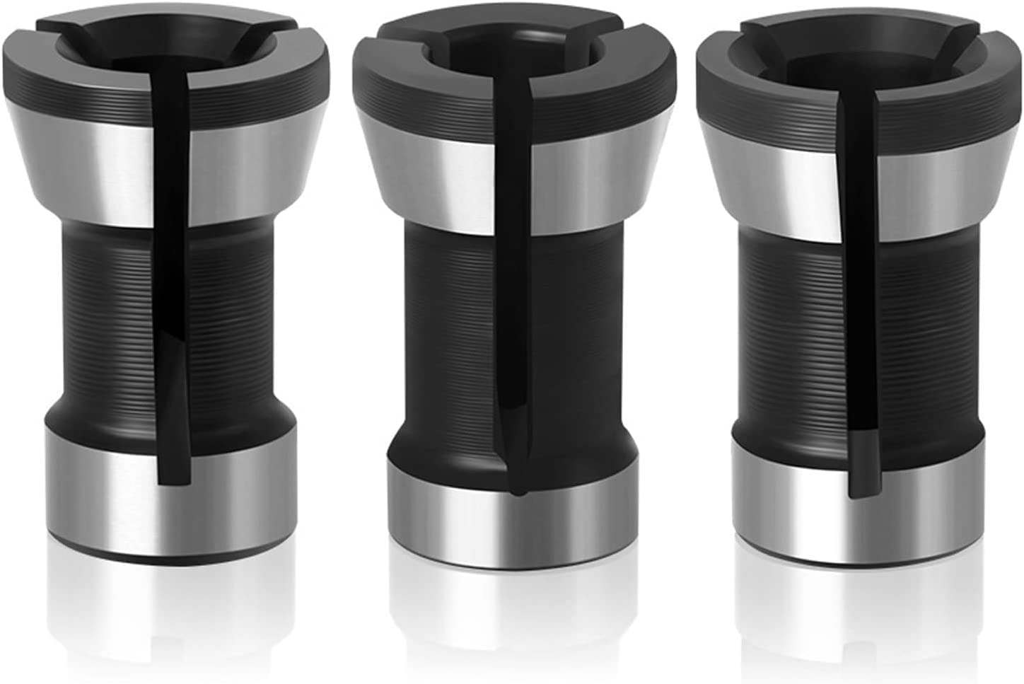 

KEWAYO Обрезной сверлильный патрон, цанговый патрон, адаптер для обрезного триммера, цанговый патрон, фрезерная головка для вращающихся инструментов, деревообрабатывающий гравировальный станок