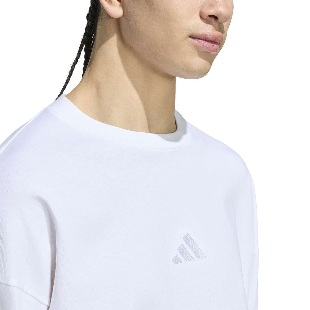 KIT WH769 2XL [Adidas] Long-Sleeve T-Shirt 3-Stripes Men's White/Off-White (HY7960)