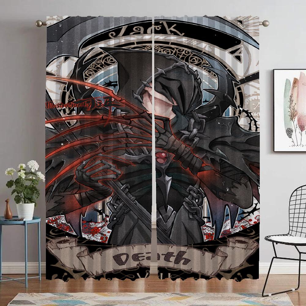 

Tarot Home Interior Шторы для гостиной Тюль для спальни Перегородка Хэллоуин Украшение Оконные шторы Оттенки для кухни W50xH70cmx2pcs-CL