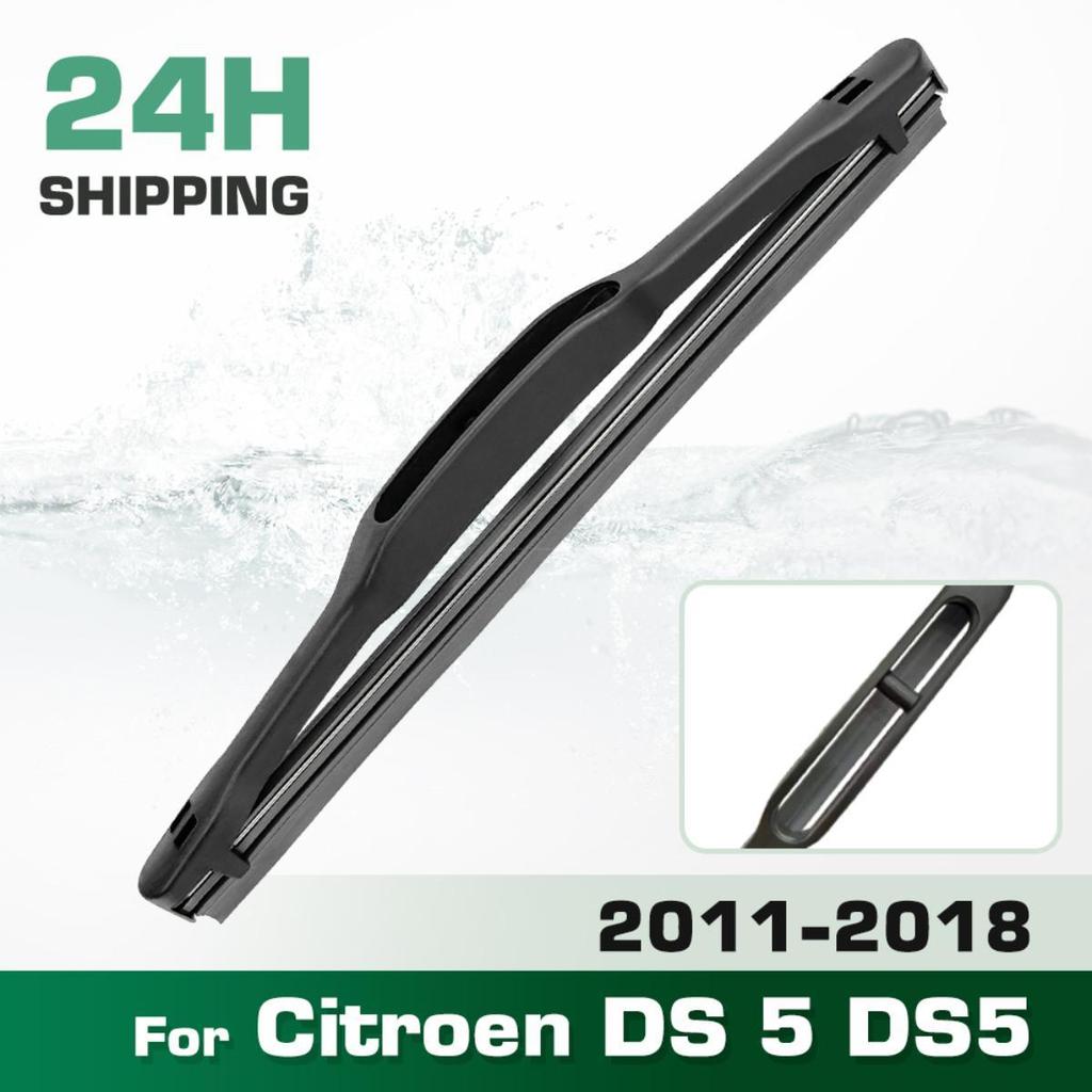 Rear Windshield Wipers Blades,Premium All-Season Wiper Blades Replacement For Citroen DS 5 DS5 2011-2018,Natural Rubber Bayonet,Easy To Install 07″
