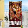Galatasaray Beach Towel High Absorbency & Quick-Dry Comfortable Lightweight