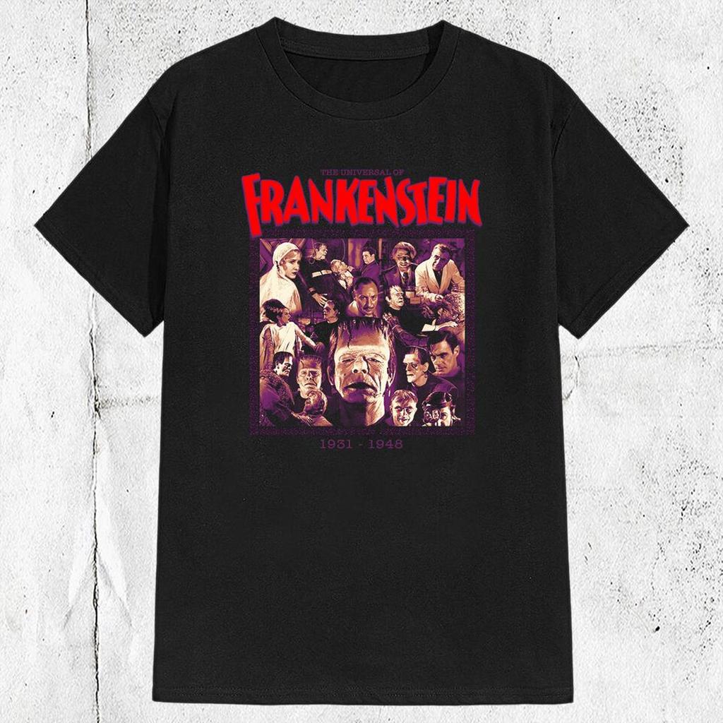 The Universal Of Frankenstein Horror Movie Icon T-shirt