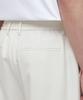 Musinsa Standard Lightweight Wide Drawstring Banded Crop Slacks [Cream]