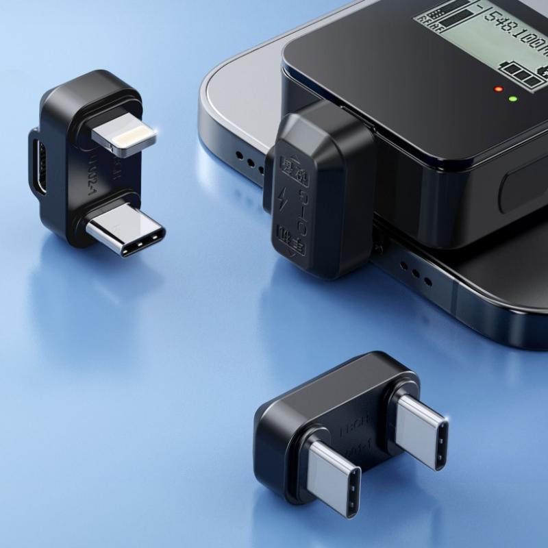 U-Shaped Otg Multifunctional Adapter Suitable For Mobile Phone Clip Microphone Playback Charging Otg Adapter