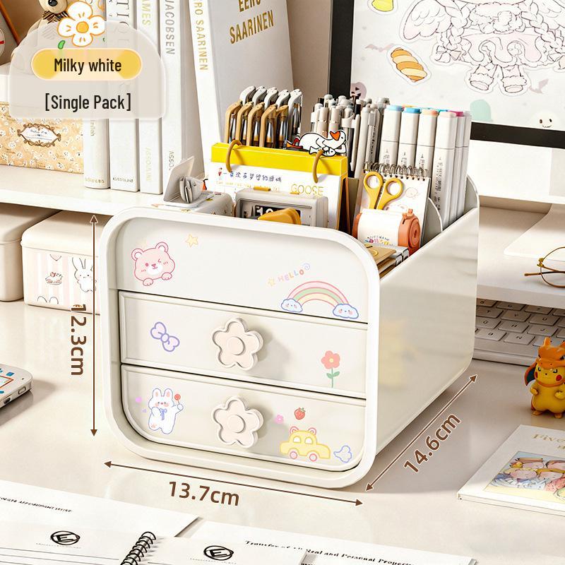 Multi-layer Desktop Drawer Organizer for Office and Student Desks