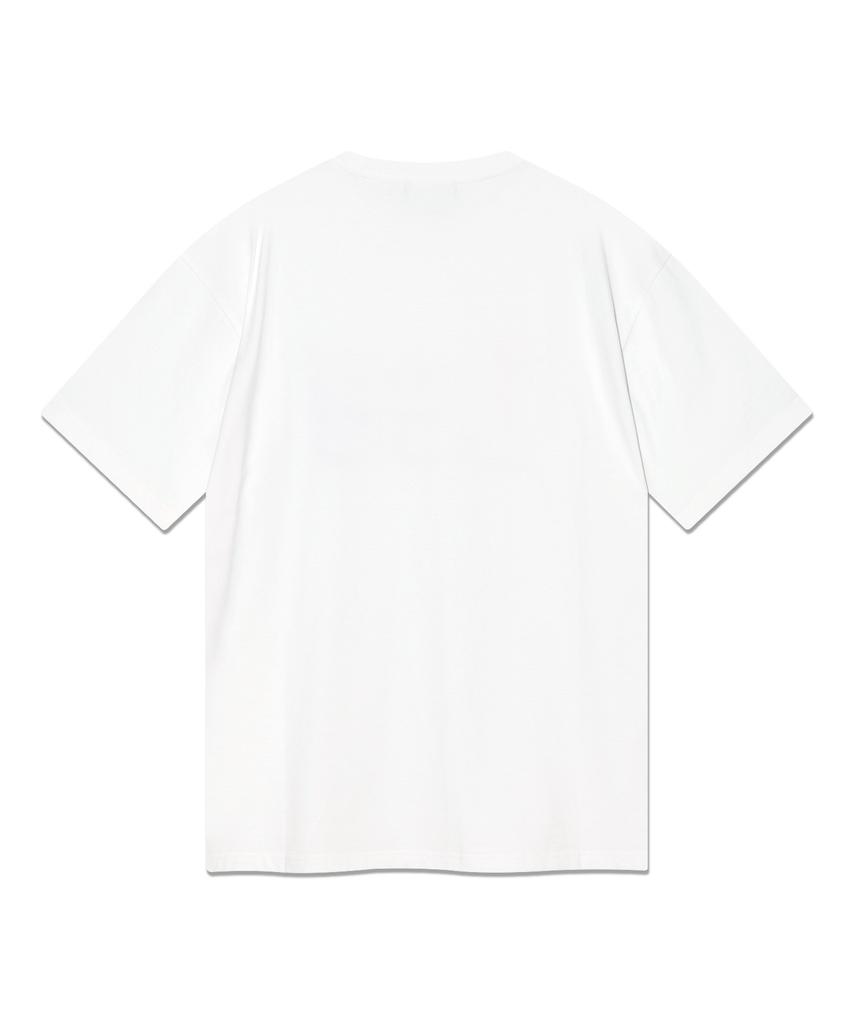 LEE Gradient Twitch Logo T-Shirt White