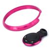 Ring, Key Fob Key Ring Convenient for MINI R55 R56 R57 R58R59R60 Car Key (Rose Red)