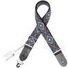 Kikutani KSTR-301 Guitar/Bass Strap, 50mm Wide, 950-1,620mm