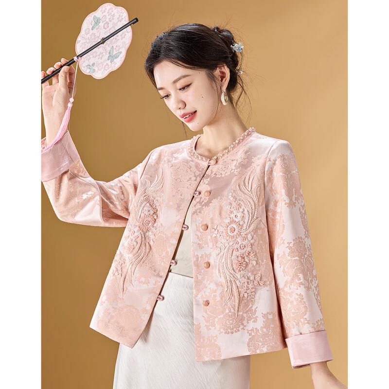 Meilannie Neue Chinesische Stil Perlen Jacquard Jacke