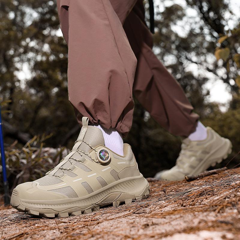 Autumn and winter outer size large size high quality urban men non-slip lightweight outdoor off-road hiking camping travel shoes