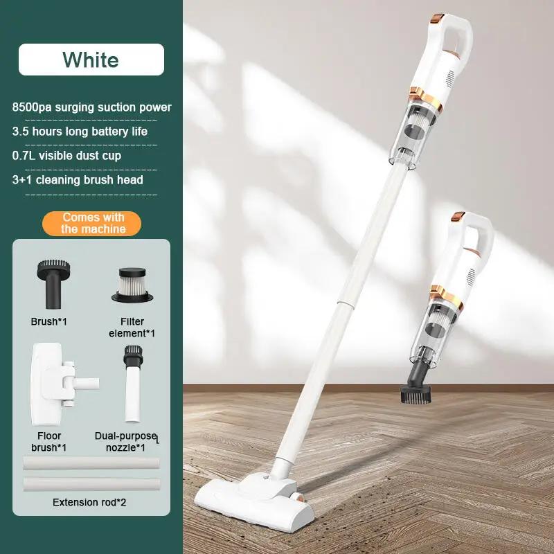 Multifunctionele reinigingsmachine voor huishoudelijke apparaten, krachtige draadloze autostofzuiger, metalen filter, draagbare handreinigingsgereedschappen