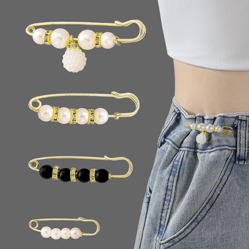 Pin Accessories Women Waistband Pin Clothing Brooches Set Dress Shawl Clips Waist Pin Brooch