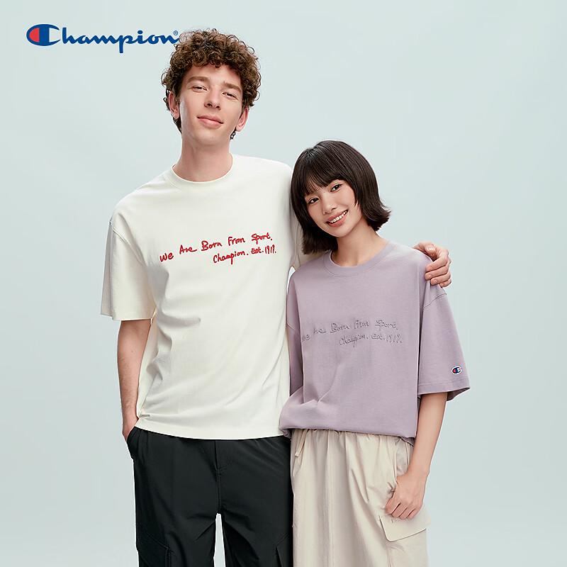 Champion Unisex Slogan Cotton T-Shirt