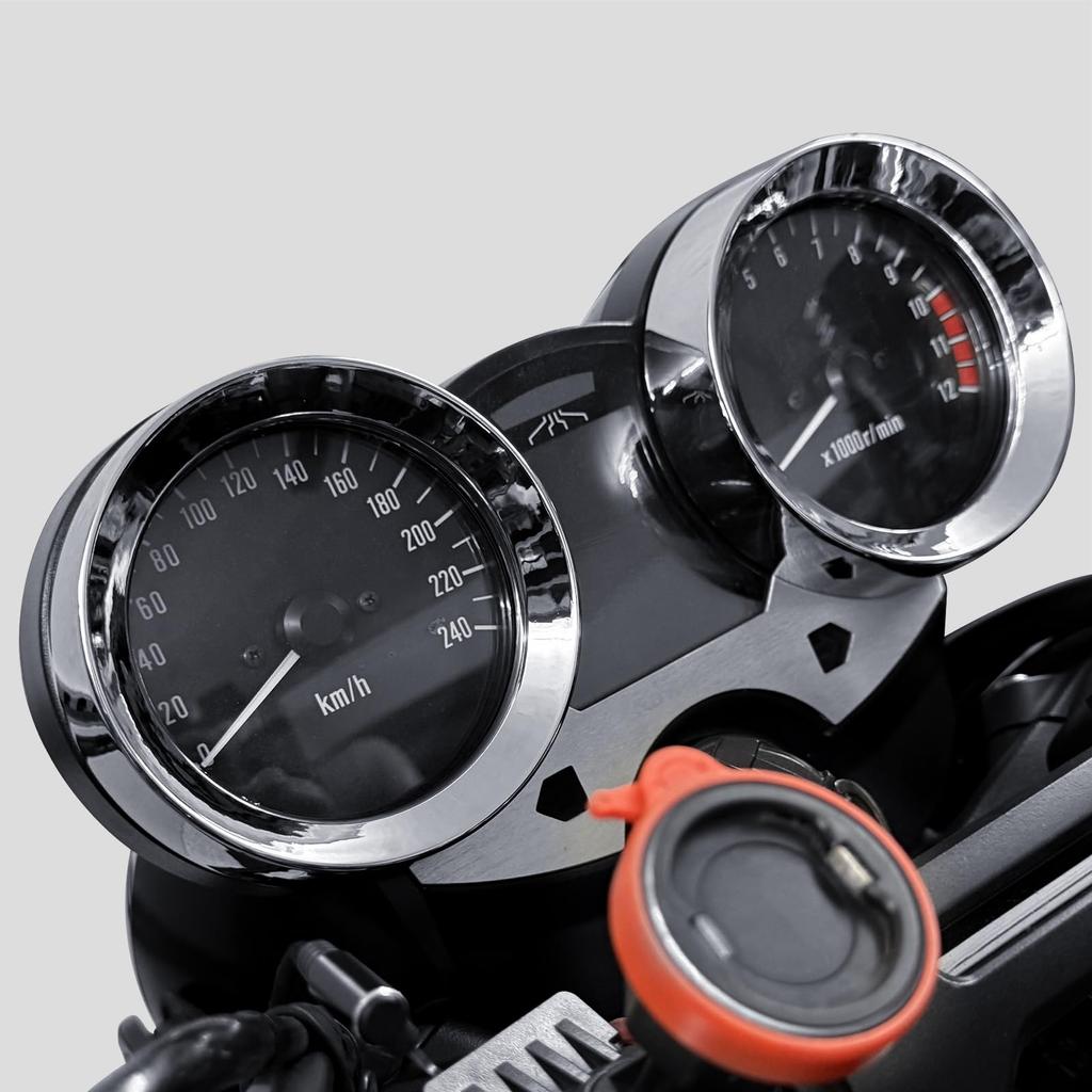 CHINGLAY Bike Meter Cover: Compatible with Z900RS 2018-2026 / Z650RS