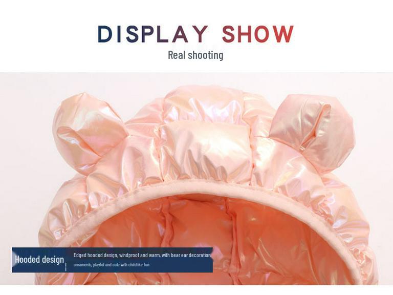 2024 Autumn/Winter Kids Down Cotton Jacket - Warm, Wash-Free Coat for Boys and Girls