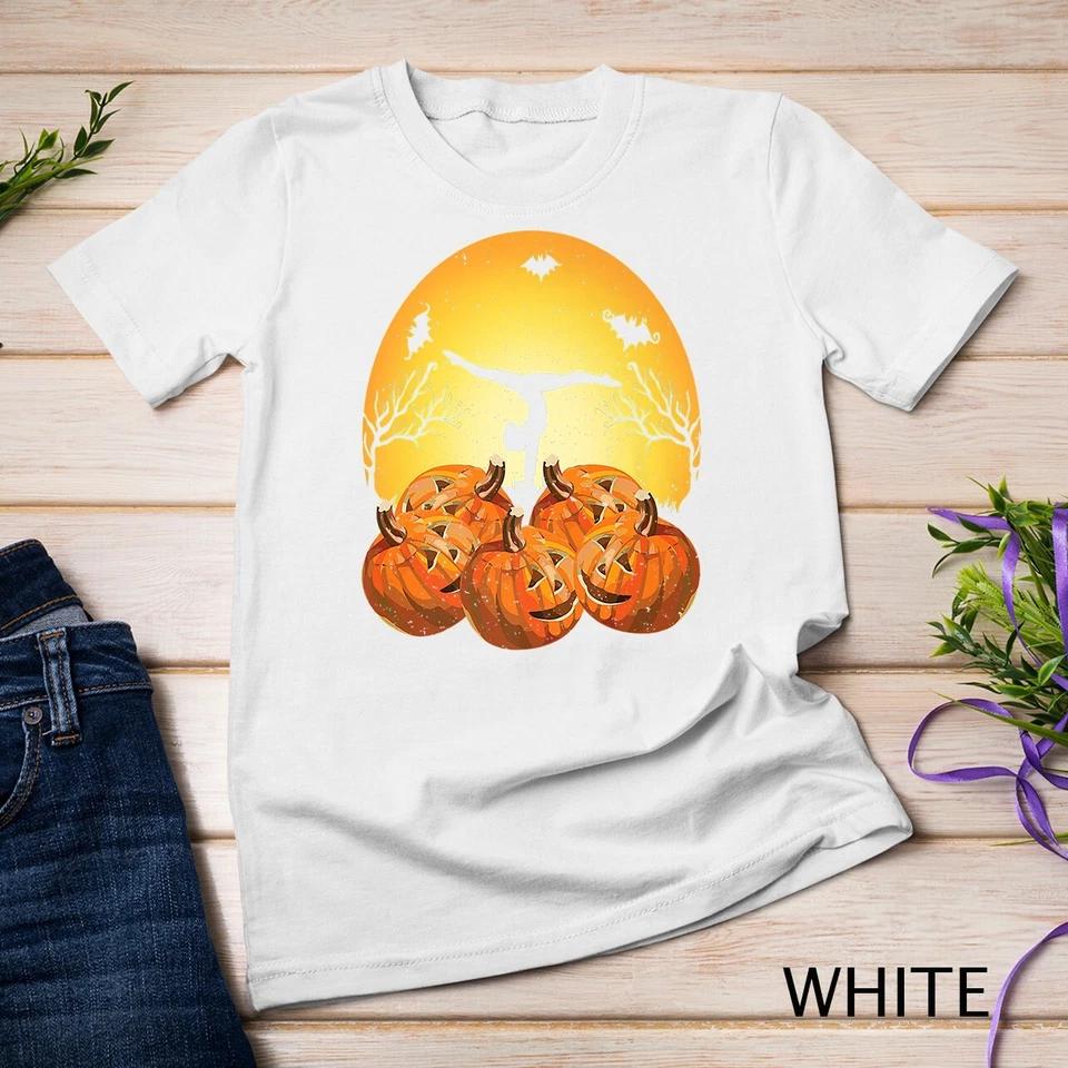 Artistic Gymnastics Pumpkin Halloween Gift Shirt Unisex T-shirt 10 M