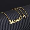 Angel Wings DIY Personalized Name Necklace For Women Stainless Steel Custom Elegant Exquisite Girls Birthday Jewelry Best Gift