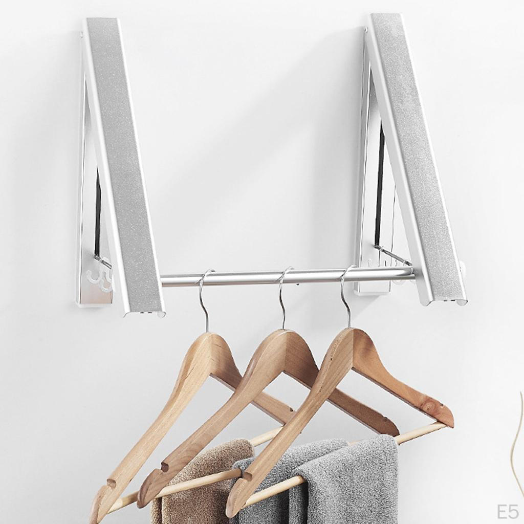 Aluminum Alloy Folding Wall Clothes Hanger