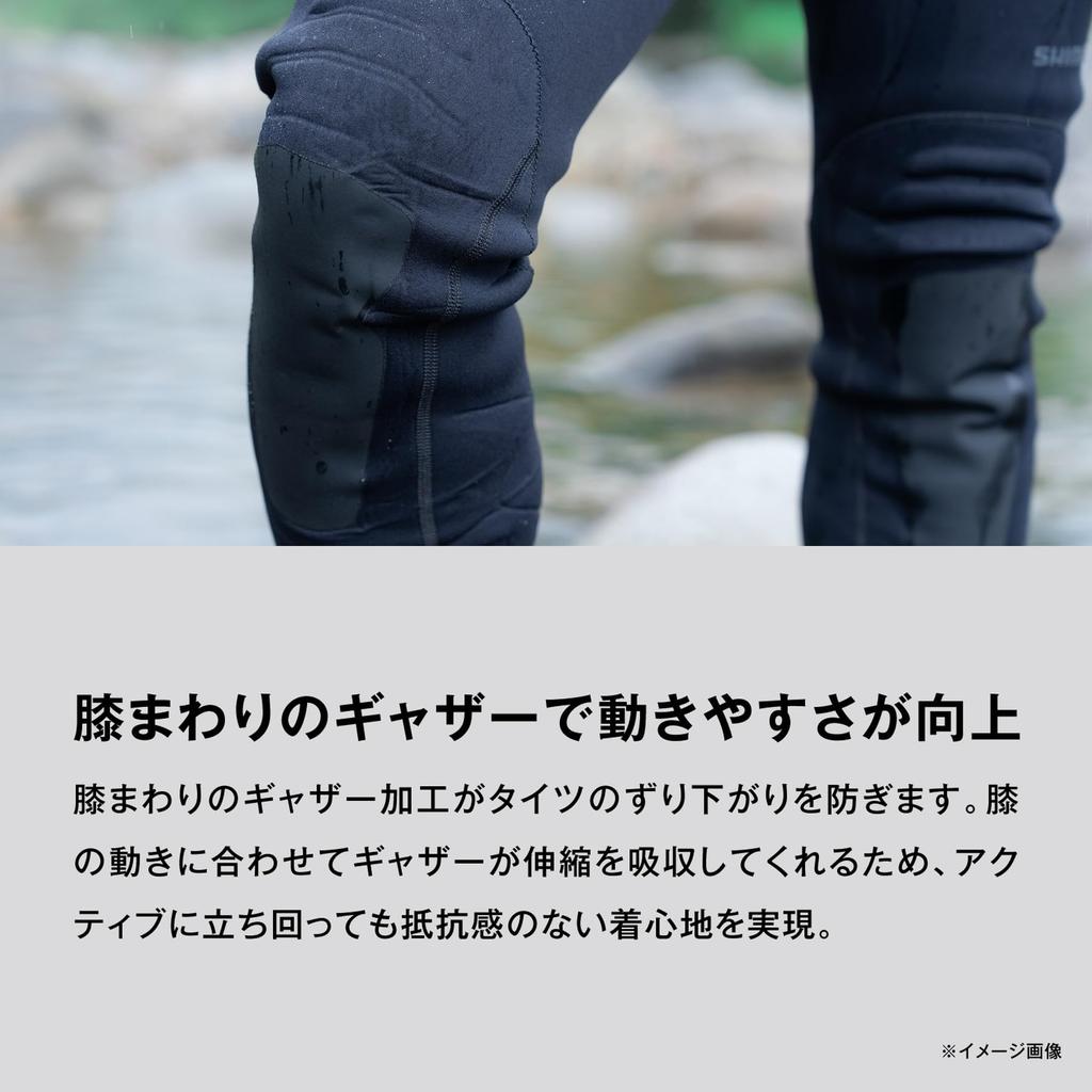 SHIMANO Standard Fit Waders Black LO 3.0 FW-040X