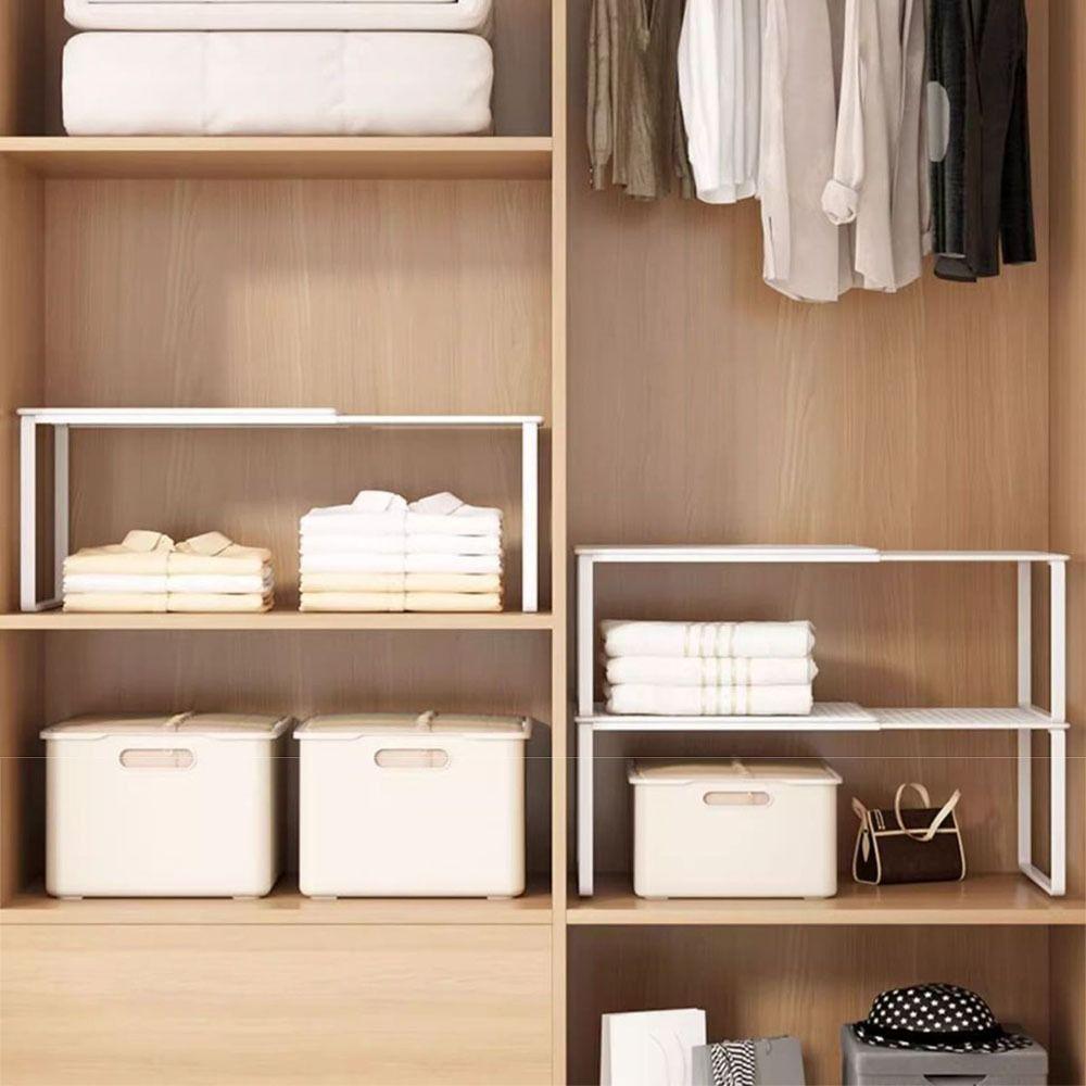 Pannello Divisorio Stratificato per Armadio Scaffale Impilabile per Stoccaggio Vestiti Lavello