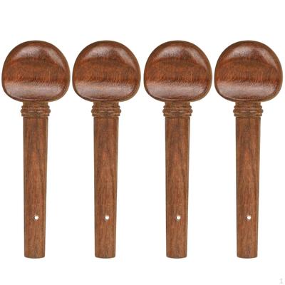 4 Stück Geigenwirbel Antik konisch für Geiger, Geigenbauer, Instrument
