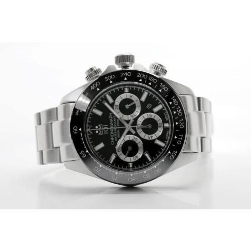 [HYAKUICHI 101] Hyakuichi potápěčské hodinky s chronografem Pánské hodinky 20 ATM voděodolné datumovkové Quartz keramický rámeček SB
