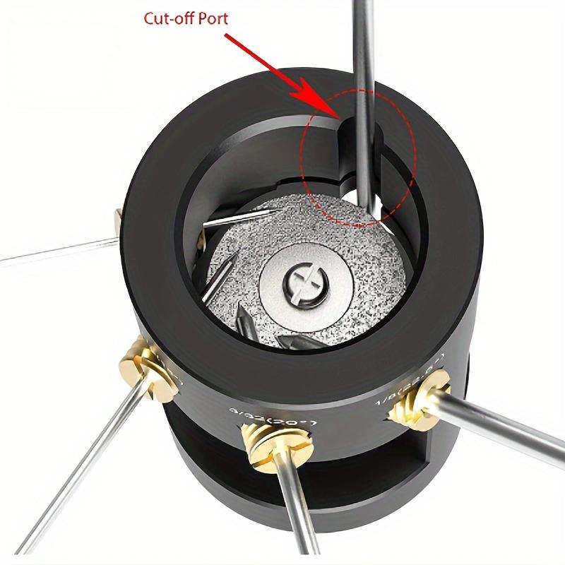 Szlifierka elektrodowa Narzędzia spawalnicze TIG Szlifierka wielokątowa i offsetowa z poziomym otworem oraz szczeliną do cięcia do pomocy spawalniczych