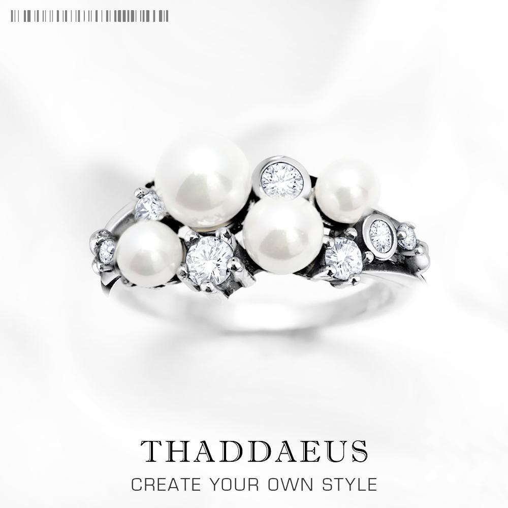 

Кольцо с пресноводным жемчугом и белыми камнями в европейском стиле, новое, изысканное ювелирное изделие, модный подарок, из серебра 925 пробы, для женщин 7