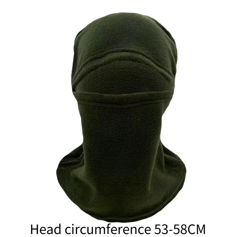 1PC Autumn and Winter Cycling Warm Face Mask Multifunctional Neck Cover, Outdoor Windproof Ski Hat, Polar Fleece Sports Warm Headgear