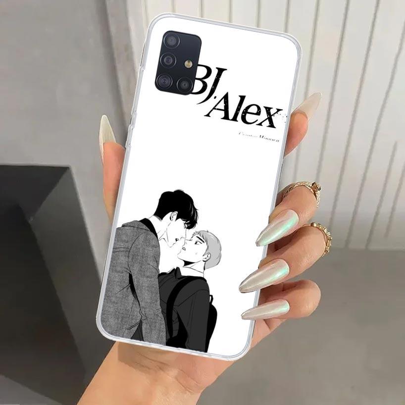 Anime B-J-Alex Phone Case for Samsung Galaxy A52 A32 A22 A12 A02S A50S A30S A10S Note 20 Ultra 10 Plus S10 A31 A20 A71 A72 Galax