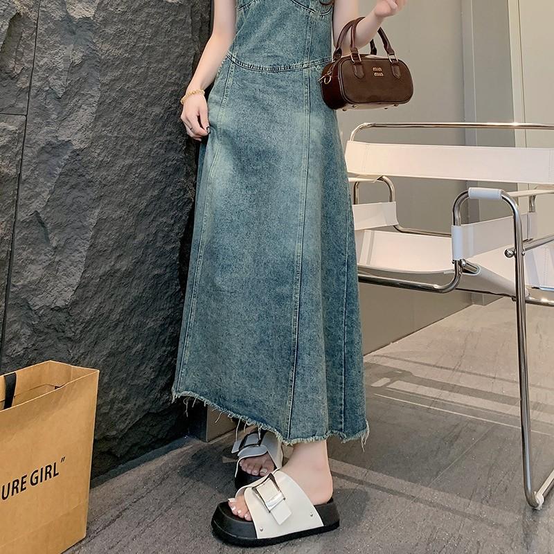 Thick-bottomed square head casual cool slippers women's summer new versatile outer wear small one-word drag non-slip