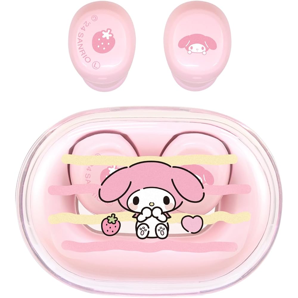 Gourmandise Sanrio Characters True Wireless Stereo Earphones My Melody SANG-458MM