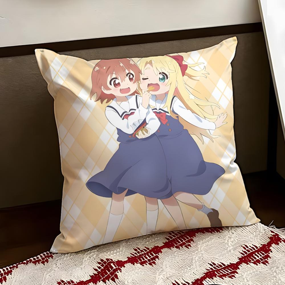 Anime Cute WWataten Cushion Cover Reversible Soft Durable Pillow Cover Home  Car MultiScene Use for Daily Comfort