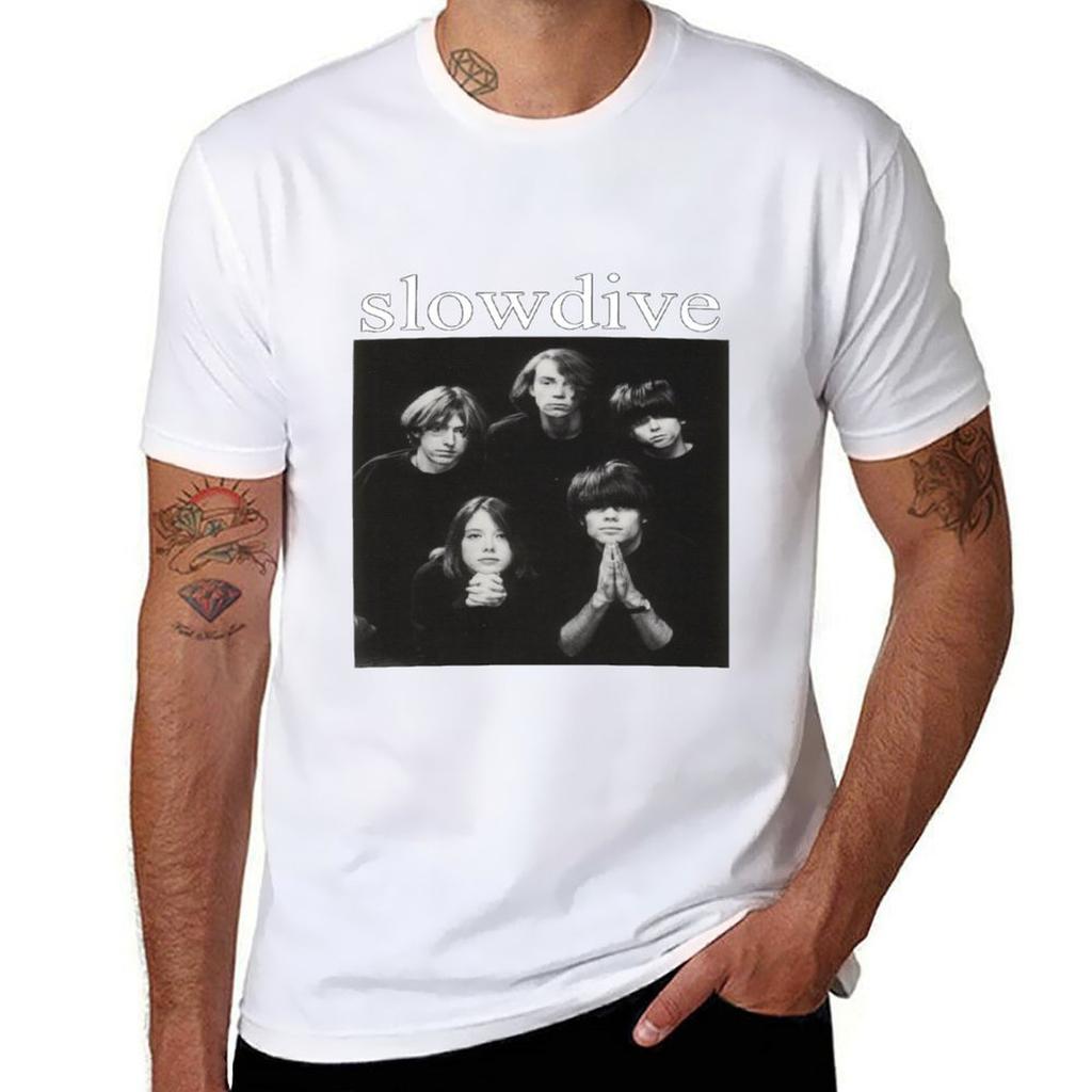 s l o w d i v e TShirt Casual Loose Daily Wear TShirt