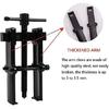 Two Jaw Bearing Puller, Adjustable Two Jaw Puller Remover for Removal Bearing or Gears, Pulley, and Flywheel, Motorcycle Car Auto Removing Kit 2.5"