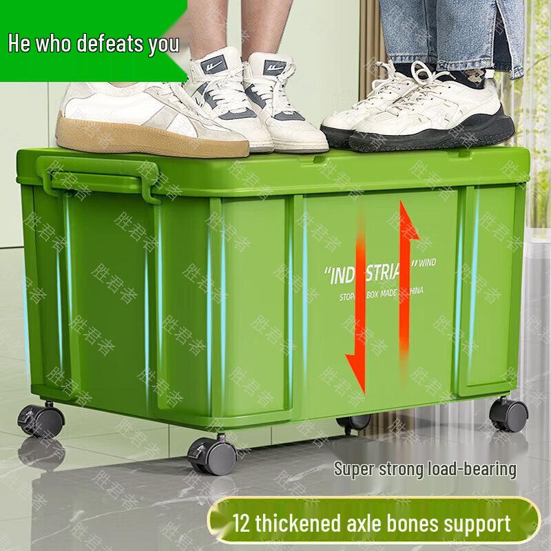 Shengjunjie Thickened Plastic Storage Box with Lid