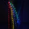 LED Dance Silk Veil Rectangle Veil Belly Dance Accessories Belly Dance Ball LED Light Silk Veils