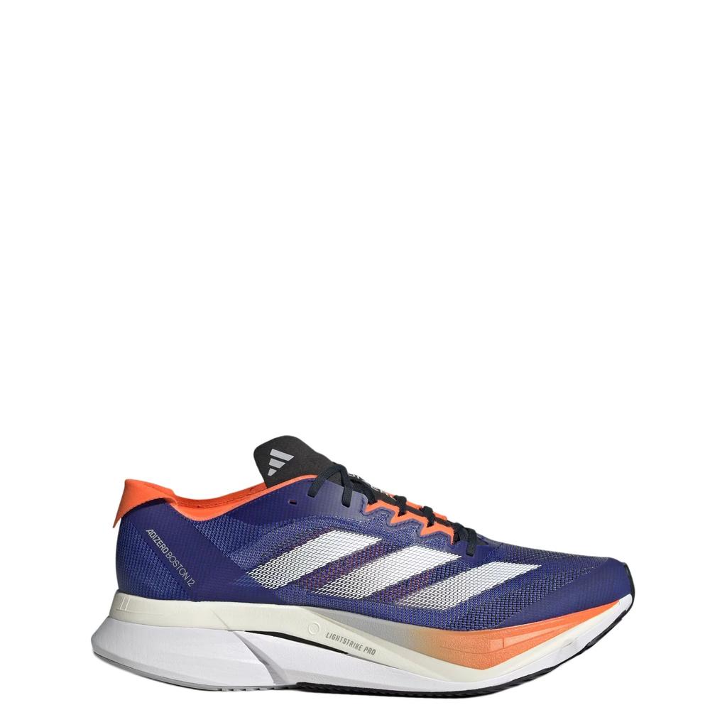 Adidas Adizero Boston 12 Lucid Blue Cloud White Impact Orange JI4475