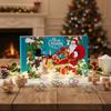 Metal Puzzle Christmas Advent Calendar Gifts Box Ruban Lock Puzzle Xmas Countdown Calendar Box  Brain Teaser Fidget Toy