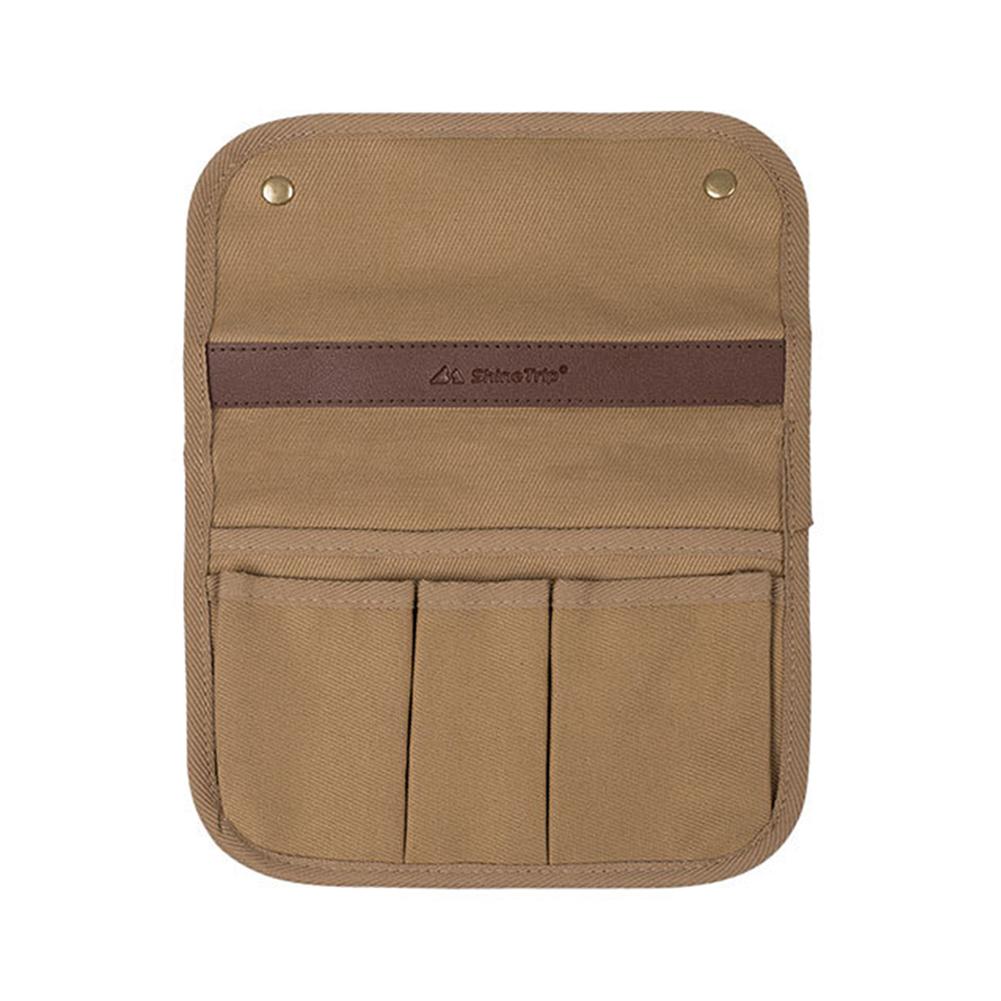 

Сумка для хранения на подлокотник походного кресла, сумка для хранения на подлокотнике из холста, многокарманный органайзер для подлокотника дивана, портативный для рыбалки, походов хаки