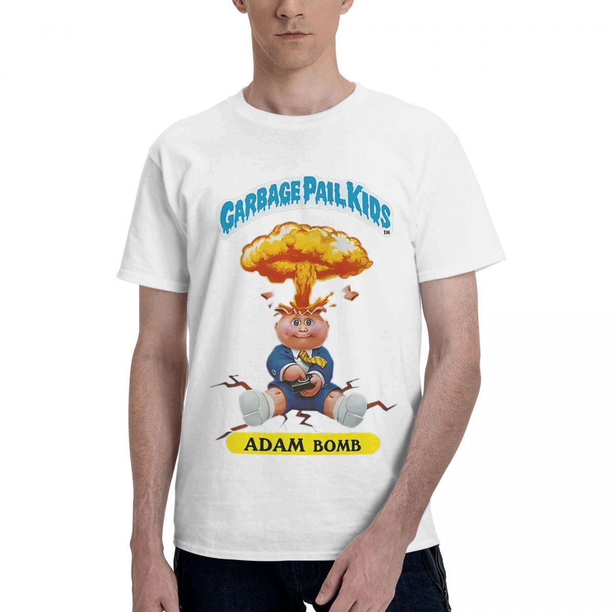 

Garbage Pail Kids Adam Bomb 100 Cotton Casual Breathable Confortable Shirt High End Mens Clothing Mens Tops XL
