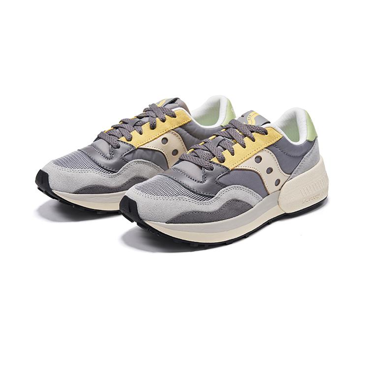 Saucony Jazz Nxt Grey Yellow Women's S60790-5