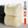 Extra Thick Lamb Wool Leggings Women's Autumn and Winter Integrated Pants with Fleece and Thicker Outer Wear Large Size Fat MM Northeast