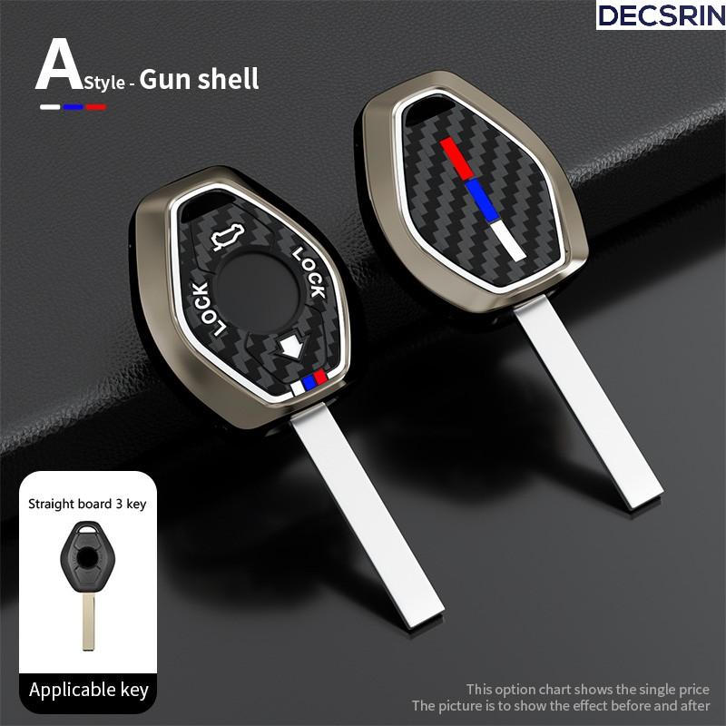 Car Key Case Cover Shell Fob Holder for BMW 3 5 7 Series X5 E53 X3 F83 E46 E39 E38 E60 E63 E61 E64 330i Z3 Z4 E85 E86 M5 325i