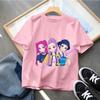 Baby Girls T Shirt Children's Clothing KPop Demon Hunters Fans Gifts Kids Clothes Fashion Casual Tops