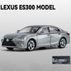 Model Car 1/24 Scale ES300 Alloy Diecast Collectible Toy Car with Light and Sound Toy Vehicle Door Can Be Opened