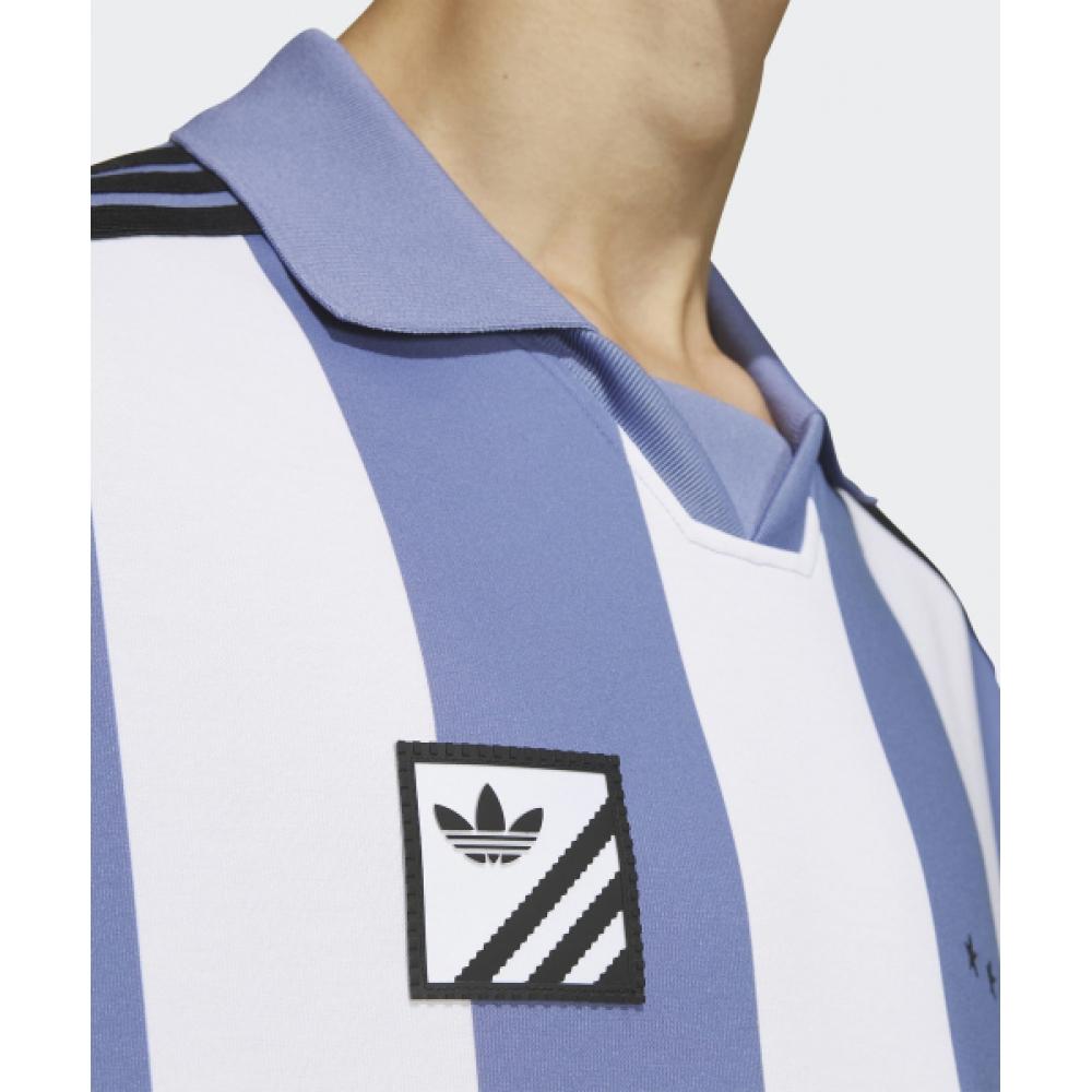 Tシャツ・カットソー adidas Football Polo Shirt Blue White IW6308 Buy Adidas Football Polo Shirt Blue White Iw6308 at